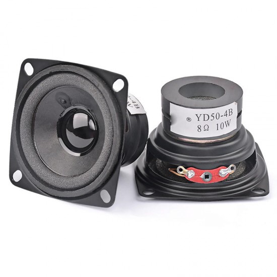 1Pcs 2 Inch 10W 8ohm Dual Magnetic Full Frequency Small Multimedia Speaker Louderspeaker