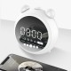 [Bluetooth 5.0] Portable Wireless Bluetooth Speaker Dual Alarm Clock LED Display FM Radio TF Card Speaker with Mic