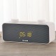 JONTER M39 Alarm Clock LED Displayv Stereo Bluetooth Speaker With Mic FM Radio AUX TF Card JONTER M39 Alarm Clock LED Displayv Stereo Bluetooth Speaker With Mic FM Radio AUX TF Card