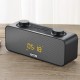 JONTER M39 Alarm Clock LED Displayv Stereo Bluetooth Speaker With Mic FM Radio AUX TF Card JONTER M39 Alarm Clock LED Displayv Stereo Bluetooth Speaker With Mic FM Radio AUX TF Card