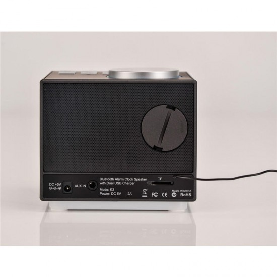 K3 Alarm Clock Bluetooth Wireless Colorful Speaker USB Phone Charging U Disk TF Play Radio Speaker K3 Alarm Clock Bluetooth Wireless Colorful Speaker USB Phone Charging U Disk TF Play Radio Speaker