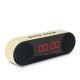 LED Display Alarm Clock Dual Driver Unit FM Radio Aux TF Card Heavy Bass Bluetooth Speaker With Mic LED Display Alarm Clock Dual Driver Unit FM Radio Aux TF Card Heavy Bass Bluetooth Speaker With Mic