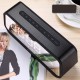 Sansui T26 Mirror LED Display Alarm Clock TF Card AUX FM Radio Bluetooth Speaker With Mic Sansui T26 Mirror LED Display Alarm Clock TF Card AUX FM Radio Bluetooth Speaker With Mic