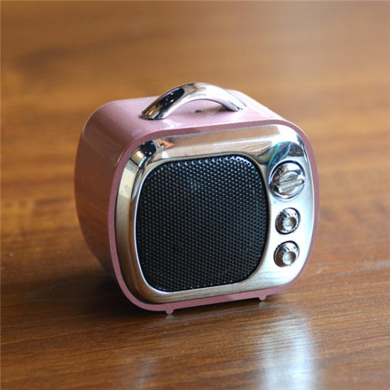 U14B Mini Retro Television Bluetooth Speaker With Mic Handsfree Call Portable TF Card AUX U14B Mini Retro Television Bluetooth Speaker With Mic Handsfree Call Portable TF Card AUX
