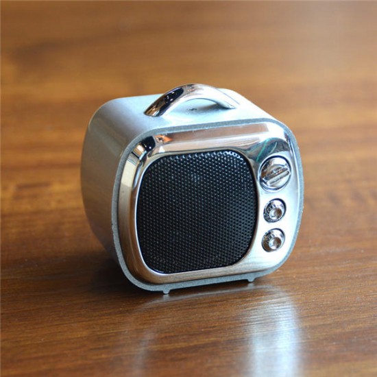 U14B Mini Retro Television Bluetooth Speaker With Mic Handsfree Call Portable TF Card AUX U14B Mini Retro Television Bluetooth Speaker With Mic Handsfree Call Portable TF Card AUX