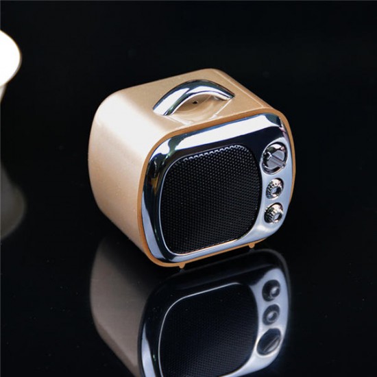 U14B Mini Retro Television Bluetooth Speaker With Mic Handsfree Call Portable TF Card AUX U14B Mini Retro Television Bluetooth Speaker With Mic Handsfree Call Portable TF Card AUX