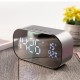 yAyusi S2 Dual Units Wireless Bluetooth Speaker LED Display Mirror Alarm Clock FM Radio Subwoofer yAyusi S2 Dual Units Wireless Bluetooth Speaker LED Display Mirror Alarm Clock FM Radio Subwoofer