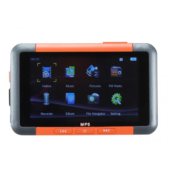 32 GB MP3 MP4 MP5 Player Video Music Player 3.0 Inch Support FM TF Card With Headphone