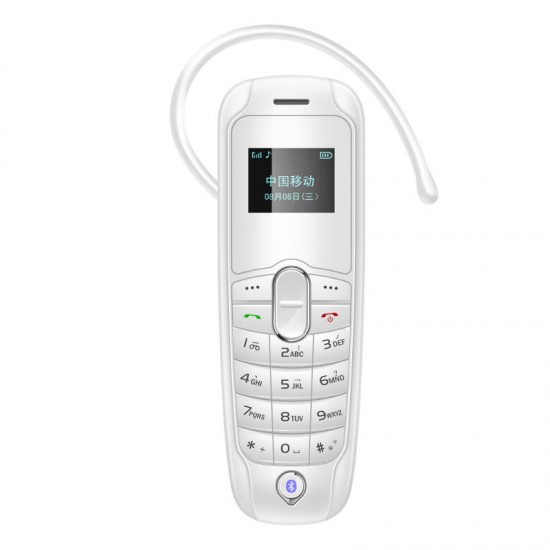 A20 0.66 Inch 260mAh Single SIM Bluetooth 3.0 Earphone Headphone Dialer Mini Cell Phone