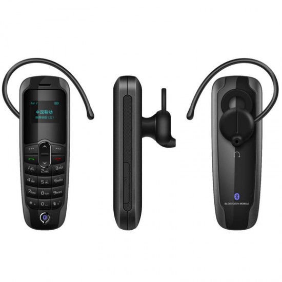 A20 0.66 Inch 260mAh Single SIM Bluetooth 3.0 Earphone Headphone Dialer Mini Cell Phone