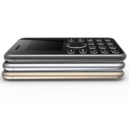 AEKU I9 1.54-Inch TFT 420mAh Bluetooth Vibration Long Standby Ultra Thin Mini Card Feature Phone