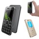 AEKU I9 1.54-Inch TFT 420mAh Bluetooth Vibration Long Standby Ultra Thin Mini Card Feature Phone