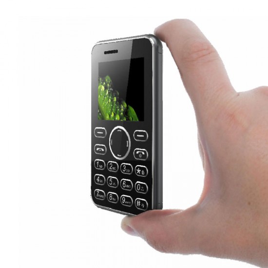 AEKU I9 1.54-Inch TFT 420mAh Bluetooth Vibration Long Standby Ultra Thin Mini Card Feature Phone