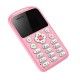 AEKU M9 0.96 inch 360mAh Vibration Bluetooth One Key SOS Low Radiation Ultra Thin Mini Card Phone