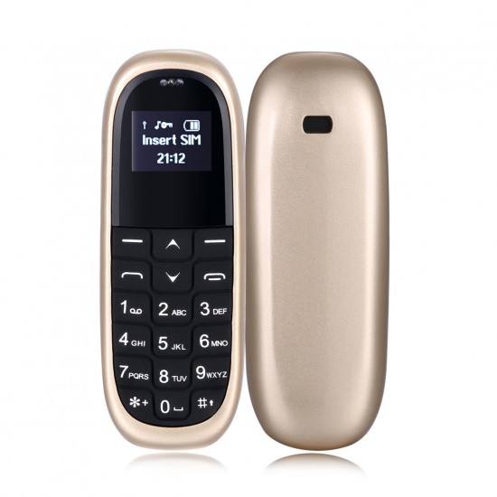 AIEK KK1 0.66 Inch 330mAh Bluetooth Dialer Magic Voice Low Radiation Mini Card Phone