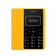 Aiek X7 0.96 Inch 320mAh LED Torch 4.8mm Thickness Mini Card Mobile Phone