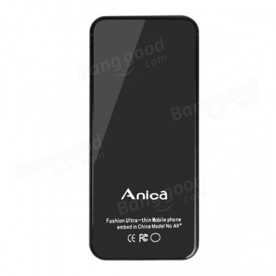 Anica A16 1.63 Inch 480mAh Touch Sensitive Keyboard Ultra Thin Dual SIM Bluetooth Mini Card Phone