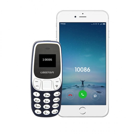 L8Star BM10  0.66'' OLED 350mAh Wireless Bluetooth Dialer Dual SIM Dual Standby Mini Card Phone