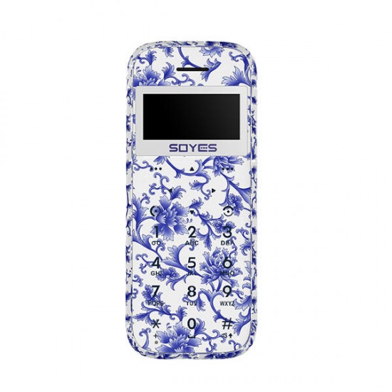 Soyes M11 0.96'' 300mAh Bluetooth SOS Dialing Low Radiation Ultra Thin Pocket Mini Card Phone
