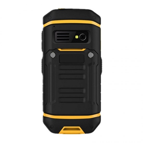 JEASUNG X6 IP68 2.4 Inch 2500mAh UHF Walkie Talkie Torch Bluetooth Dual SIM Waterproof Feature Phone