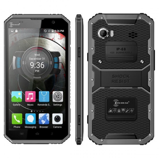 Ken Xin Da PROOFINGS W9 6.0 Inch IP68 Waterproof MTK6753 Octa core 4G Smartphone