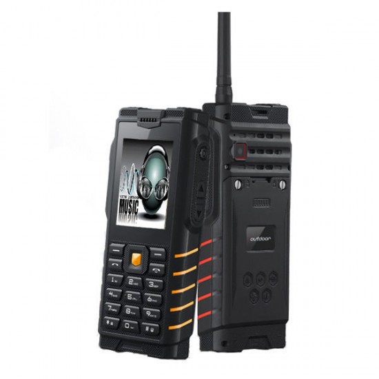 ioutdoor T2 IP68 Waterproof 2.4 inch 4500mAh UHF Walkie Talkie Dual SIM Card Feature Phone Lanuage Version 2