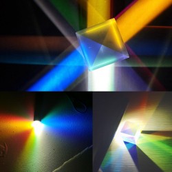 20x20mm K9 Color Combination Prism Square Cube RGB Teaching Tools Decoration 20x20mm K9 Color Combination Prism Square Cube RGB Teaching Tools Decoration