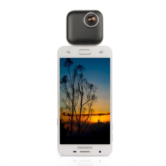 HIGOLE Gole 360 Mini 210 Degree Panorama OTG Micro USB Type C Dual Action Camera for Samsung Xiaomi