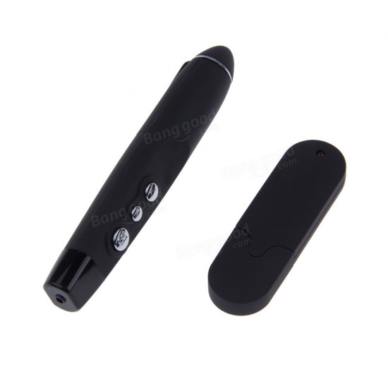 Wireless USB Pointer Pen Presentation Remote Control Clicker Page Turning Laser Light Pen Wireless USB Pointer Pen Presentation Remote Control Clicker Page Turning Laser Light Pen