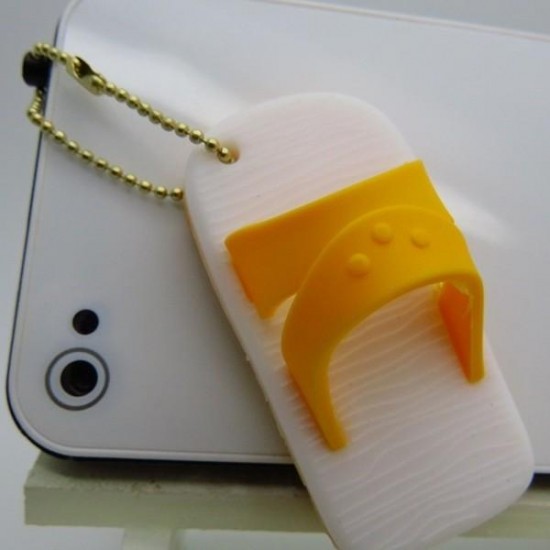 3 X 3.5mm Cute Small Slippers Dustproof Plug For Mobile Phone