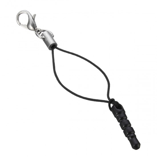 3.5mm Dust Plug Lanyard Clasp Earphone Jack Plug for iPhone Samsung Xiaomi 3.5mm Dust Plug Lanyard Clasp Earphone Jack Plug for iPhone Samsung Xiaomi