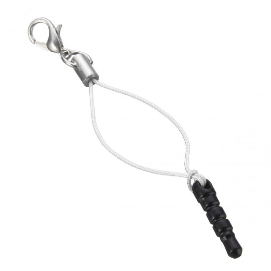 3.5mm Dust Plug Lanyard Clasp Earphone Jack Plug for iPhone Samsung Xiaomi 3.5mm Dust Plug Lanyard Clasp Earphone Jack Plug for iPhone Samsung Xiaomi