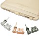 Aluminum Android Dust Plug Set Micro USB Port + Earphone Jack Plugs Sim Card Needle For Smartphone Aluminum Android Dust Plug Set Micro USB Port + Earphone Jack Plugs Sim Card Needle For Smartphone