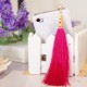 Fashionable Vintage Style Cotton Threads Made Tassels Plug 3.5mm Dust Plug For iPhone Samsung Xiaomi