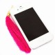 Fashionable Vintage Style Cotton Threads Made Tassels Plug 3.5mm Dust Plug For iPhone Samsung Xiaomi