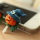 Halloween Pumpkin Flashlight Dustproof Plug for Mobile Phone