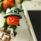 Halloween Pumpkin Flashlight Dustproof Plug for Mobile Phone