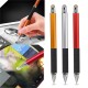 2 in 1 Capacitive Pen Touch Screen Drawing Pen Stylus For Smartphone Tablet PC