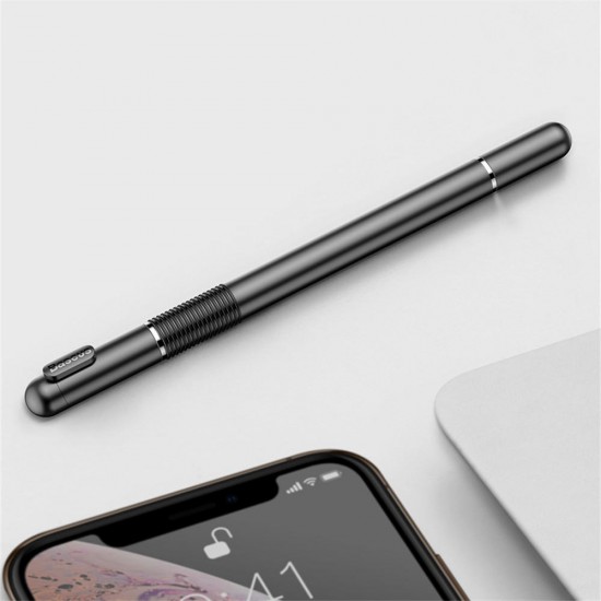 Baseus 2 in 1 Touch Screen Capacitive Stylus Drawing Pen for iPhone Mobile Phone Tablet PC