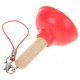 Mini Toilet Plunger Silicone Stand Holder for Digital Devices