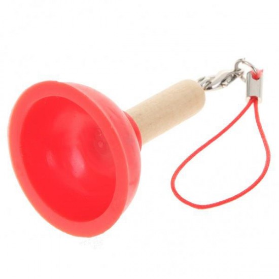 Mini Toilet Plunger Silicone Stand Holder for Digital Devices