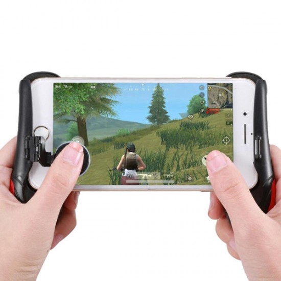 Bakeey 3 in 1 Bracket Game Controller Joystick Gamepad With Deskholder For 4.7-6.5 Smartphone