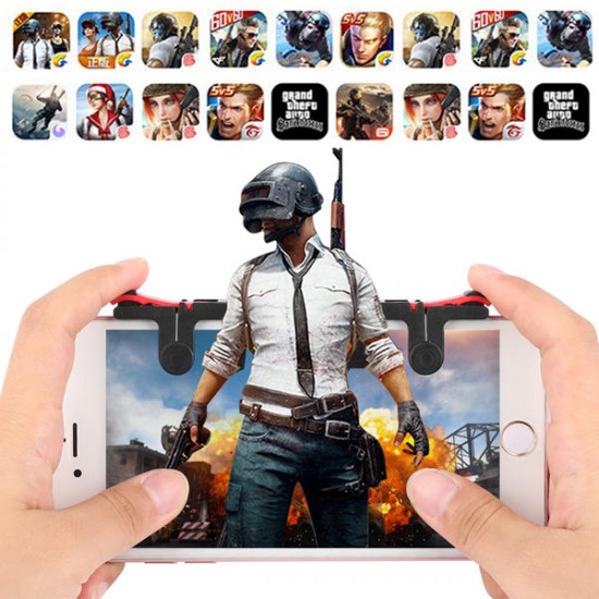 Bakeey D9 Game Controller Fire Button Gaming Trigger Assist Tools Controller Gamepad For Phone