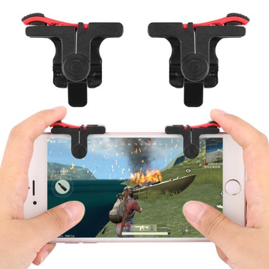 Bakeey D9 Game Controller Fire Button Gaming Trigger Assist Tools Controller Gamepad For Phone