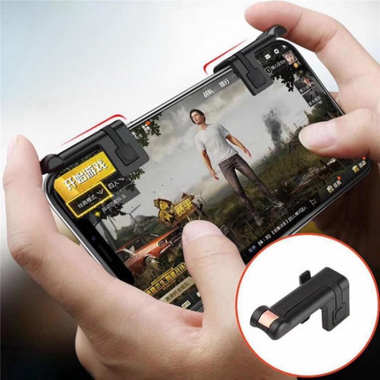 Bakeey Game Trigger Fire Button Joysticks Gamepad Game Controller Assist Tools 2PCS For Mobile Phone