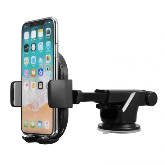 10W Fast Qi Wireless Charge Adjustable Windshield Dashboard Holder Car Mount for Mobile Phone 10W Fast Qi Wireless Charge Adjustable Windshield Dashboard Holder Car Mount for Mobile Phone