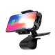10W Qi Wireless Fast Charge 360 Degree Rotation Car Dashboard Phone Holder for iPhone 8 X Xs S8 S9