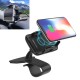 10W Qi Wireless Fast Charge 360 Degree Rotation Car Dashboard Phone Holder for iPhone 8 X Xs S8 S9