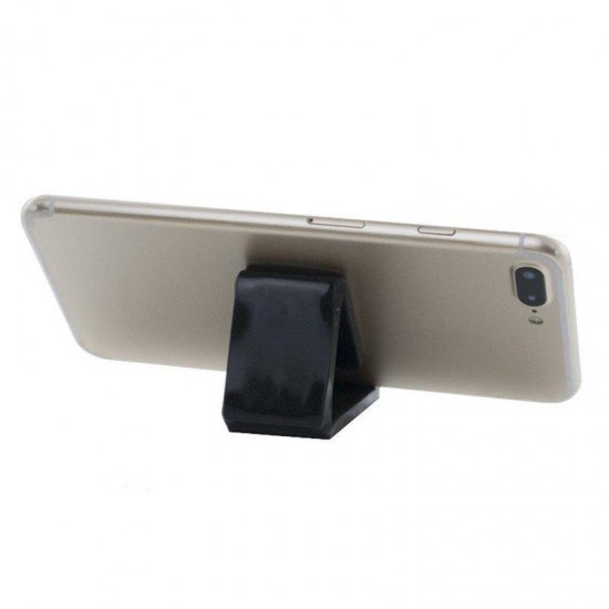 2 Pcs Upgraded Dual Slots Fixed Adjustable Powerful Sticky Anti-slip Gel Pad Wall Stand Phone Holder