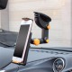 2-in-1 360° Scalable Car Dashboard Sucker Mount Holder Stand For Smartphone Tablet PC Navigator